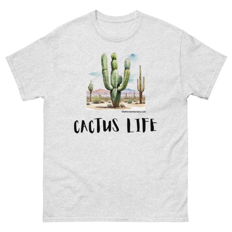 Cactus Life Tee Desert Scene T-Shirt - Image 5