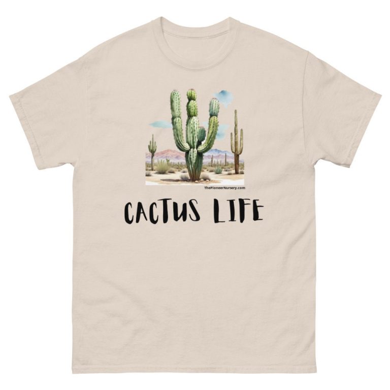 Cactus Life Tee Desert Scene T-Shirt - Image 3
