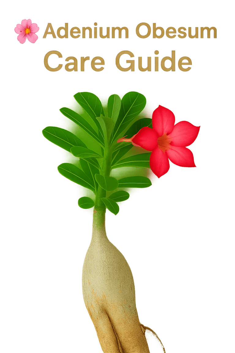 Adenium Obesum (Desert Rose) Care Guide – For Young Trees