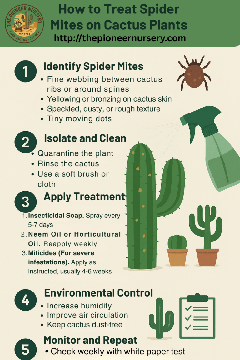 How to Treat Spider Mites on Cactus Plants
