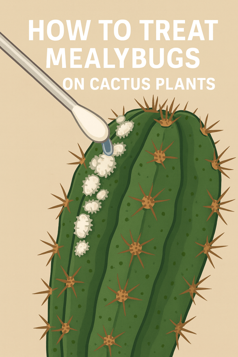 How to Treat Mealybugs on Cactus Plants