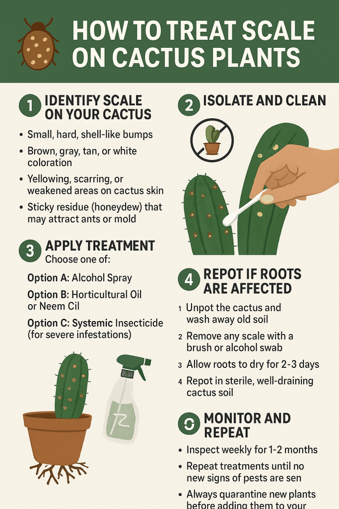 How to Treat Scale on Cactus