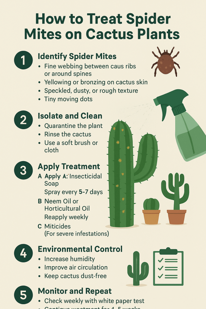How to treat Spider Mites on Cactus