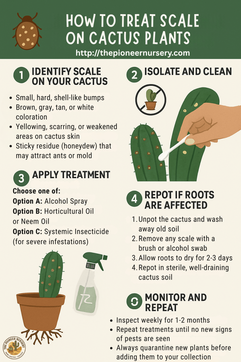 How to Treat Scale on Cactus Plants
