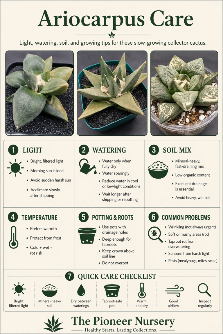 Ariocarpus Care