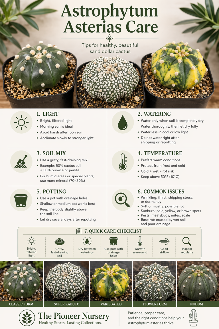 Astrophytum Asterias Care