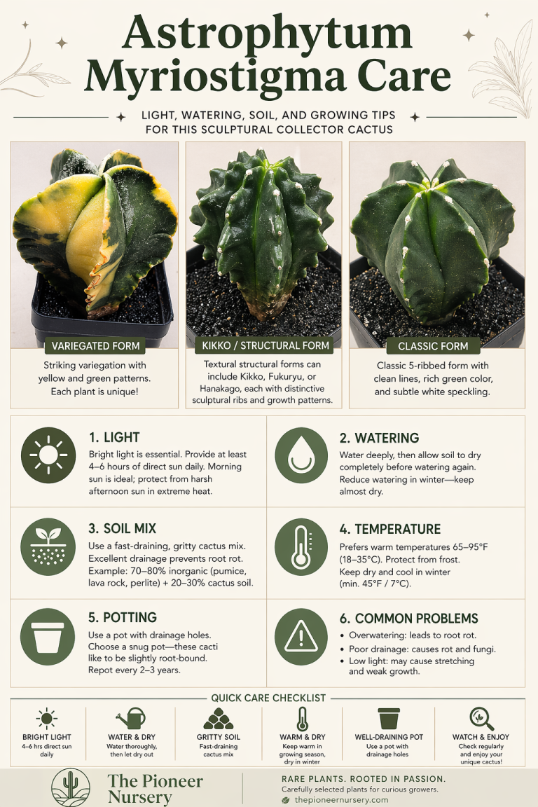 Astrophytum Myriostigma Care