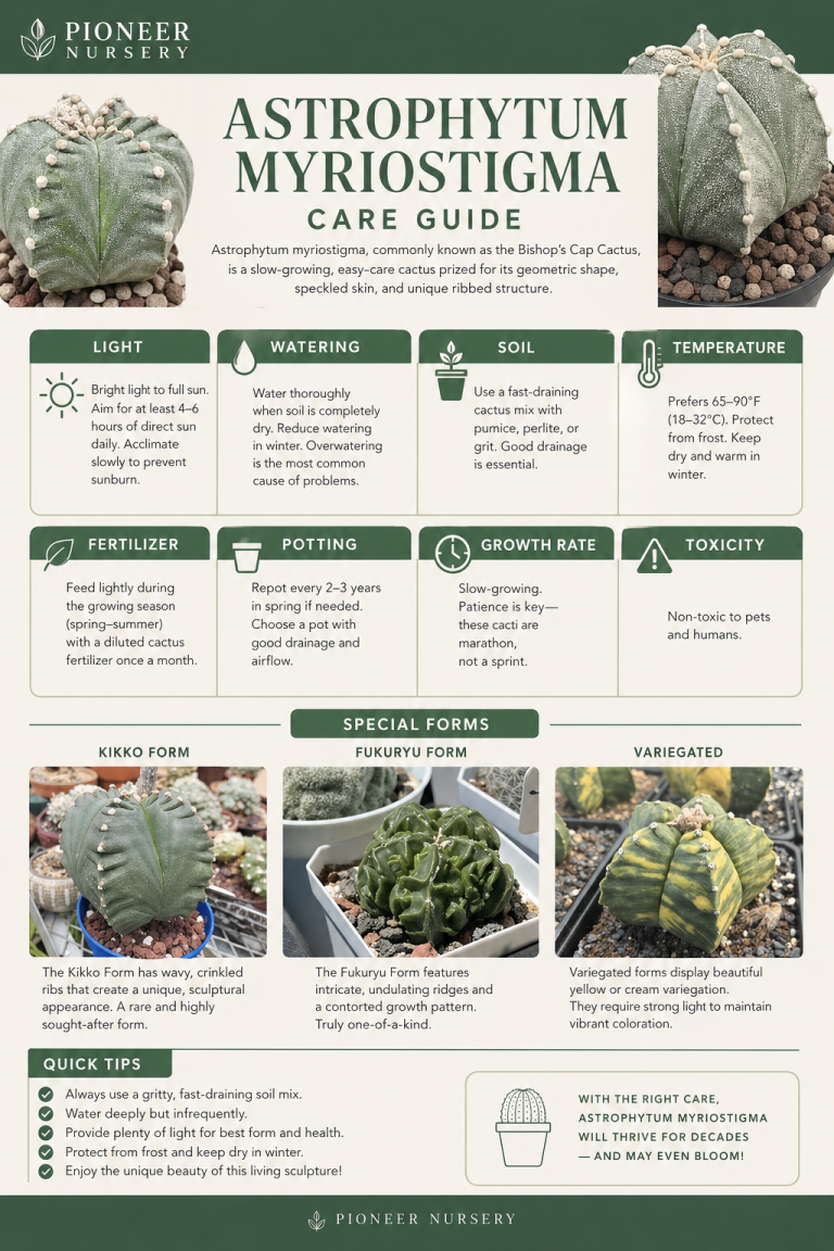 Astrophytum myriostigma Care Guide
